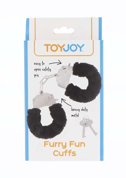 ToyJoy Classics Furry Fun Cuffs black