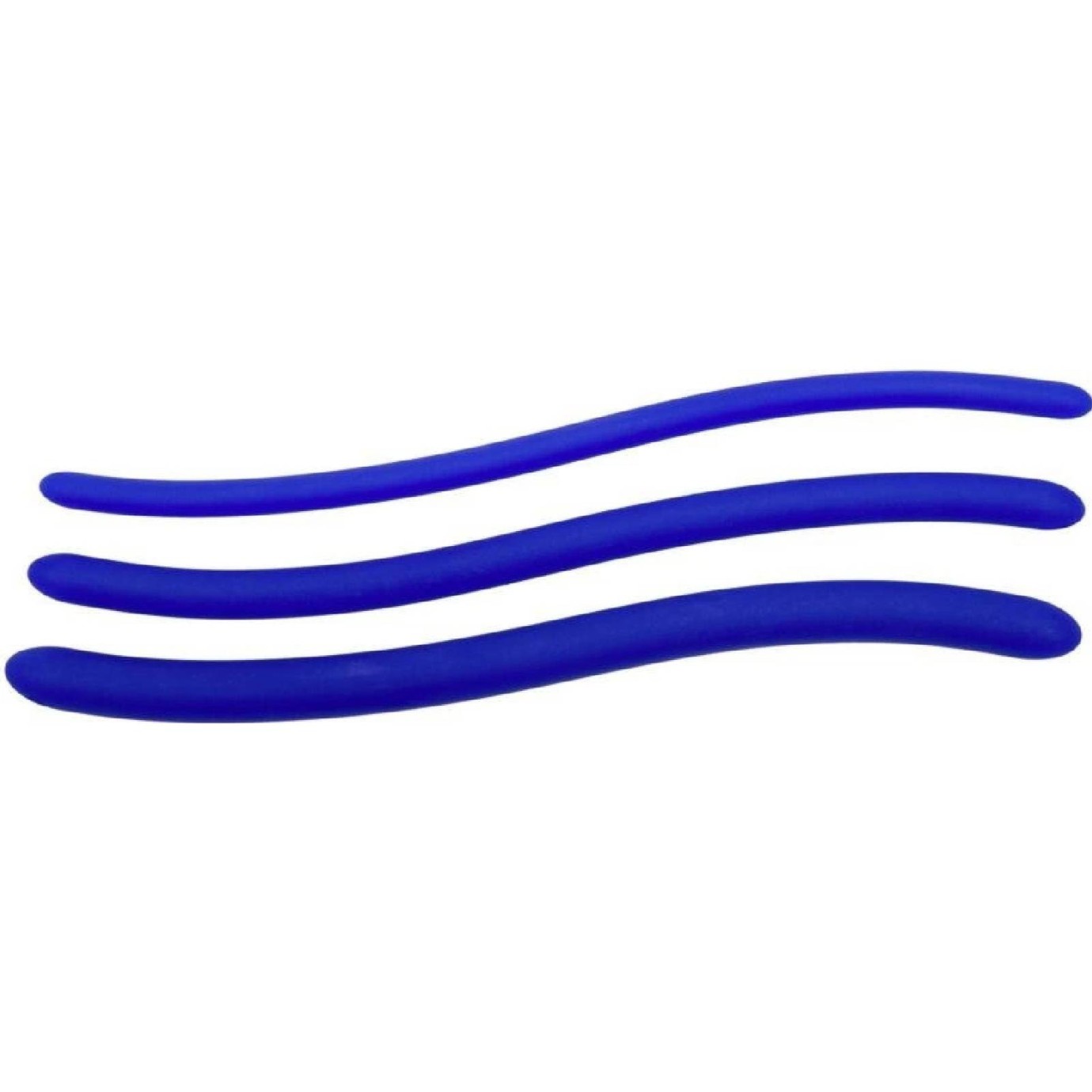 Dilator Sada 3 ks, modrý silikon