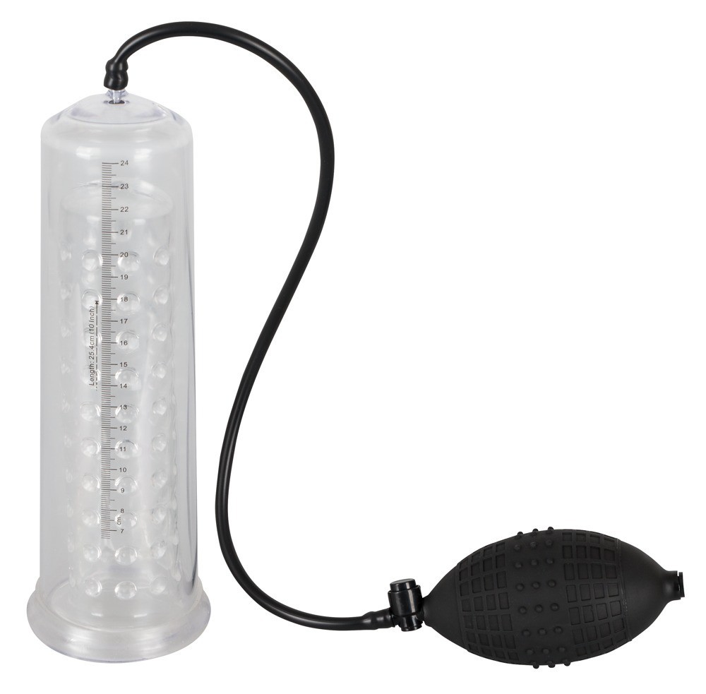 Mister Boner Fantastic Power Pump – průhledná vakuová pumpa na penis