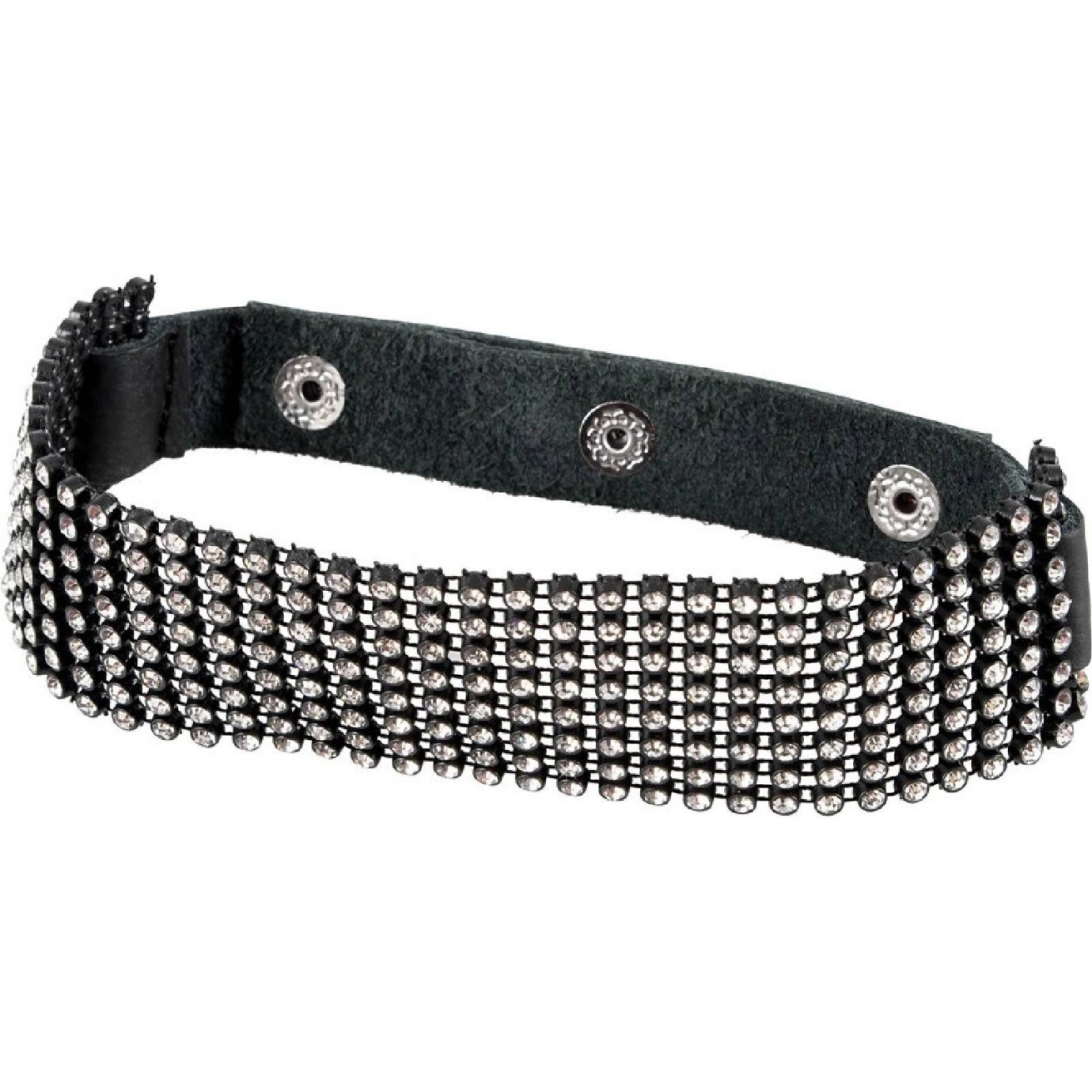 Choker s kamínky Bad Kitty