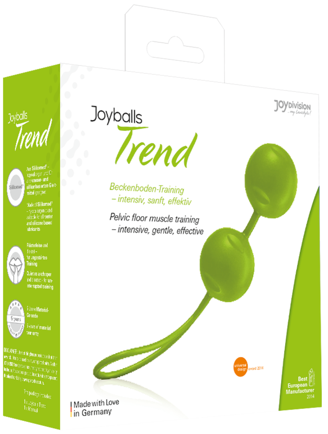 Venušiny kuličky Joyballs zelená