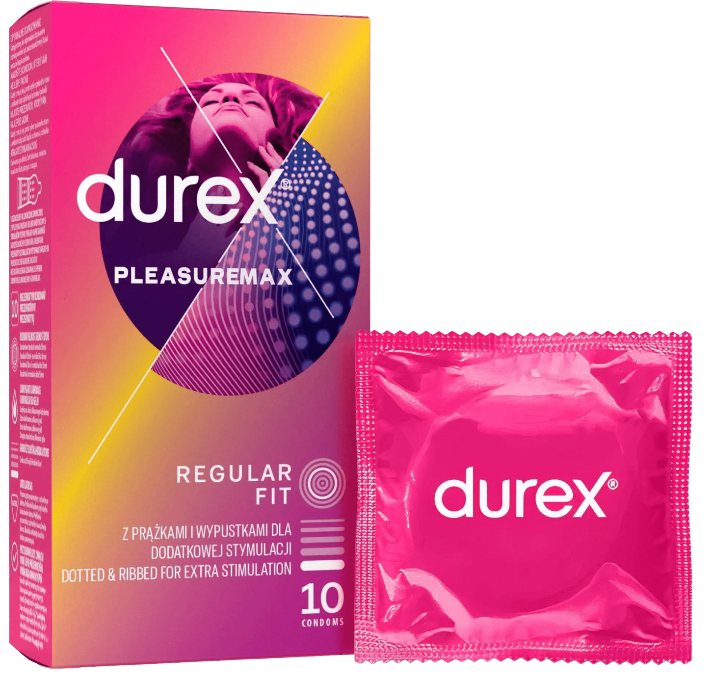Durex Pleasuremax – vroubkované kondomy