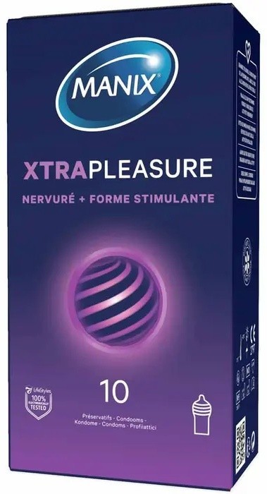 Manix Xtra Pleasure 10's