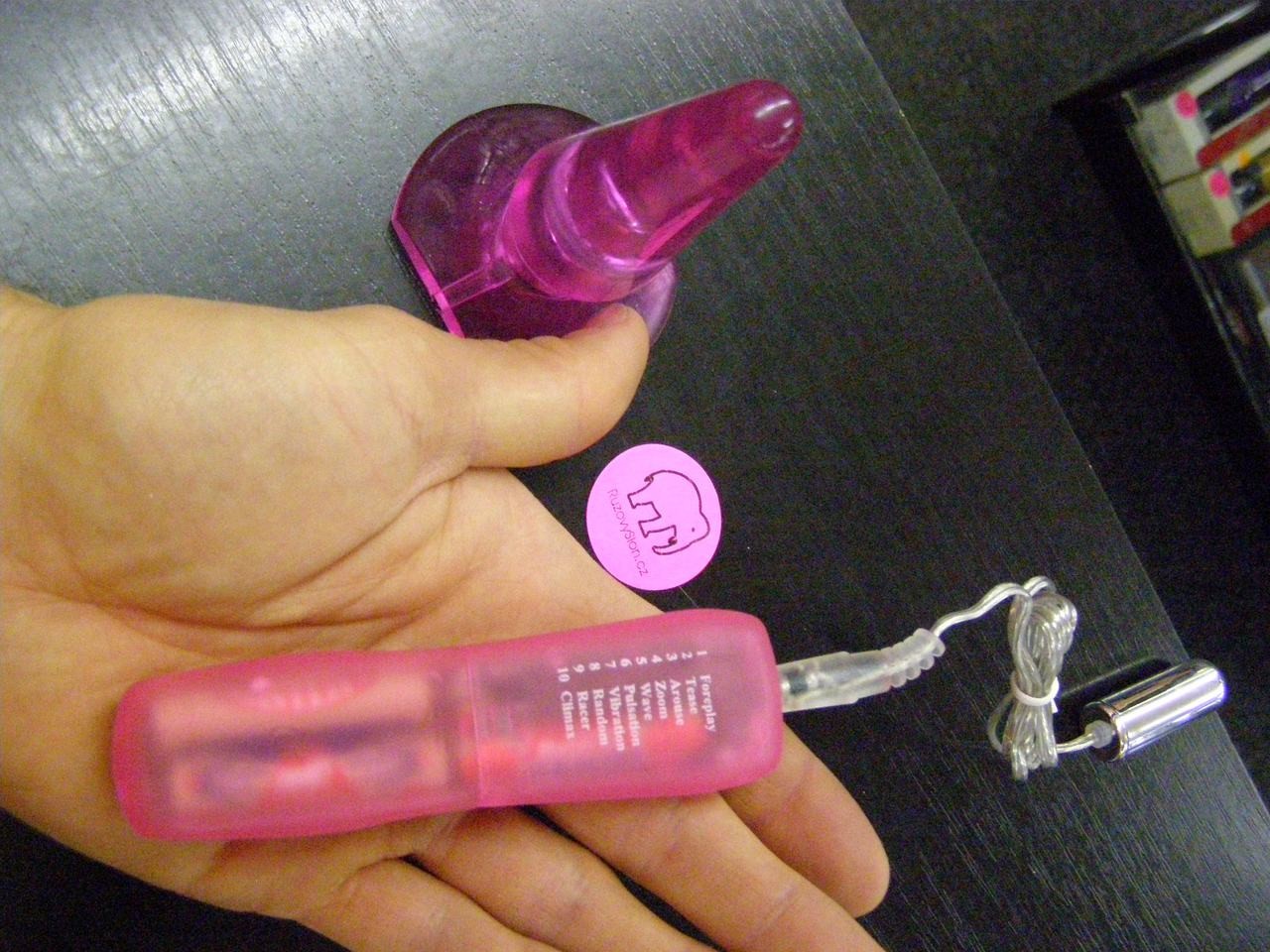 Anální kolík s vibrací