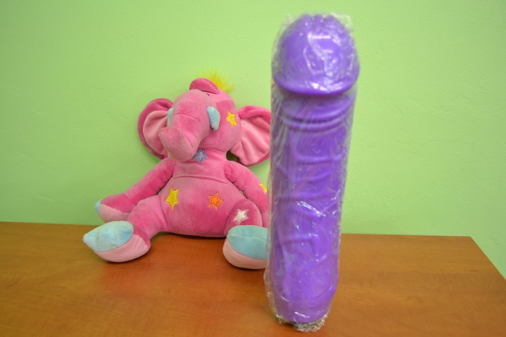 Vibrátor XXL gelový 35cm