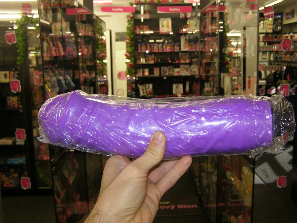 Vibrátor XXL gelový 35cm