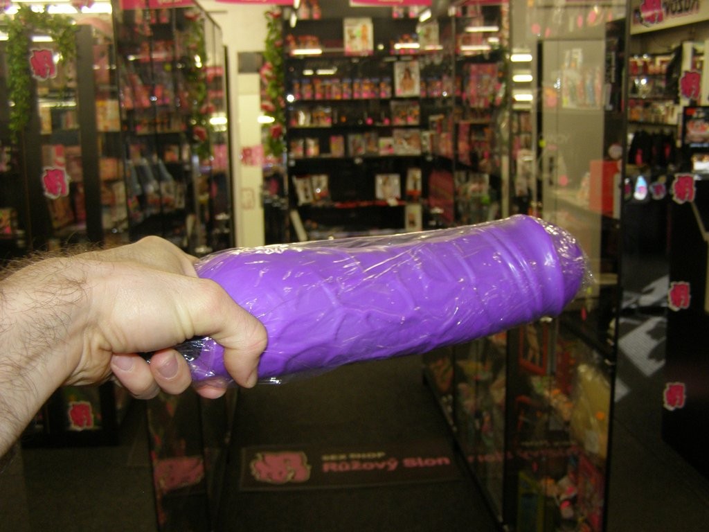 Vibrátor XXL gelový 35cm