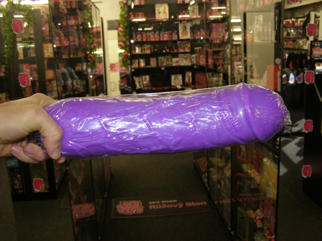 Vibrátor XXL gelový 35cm