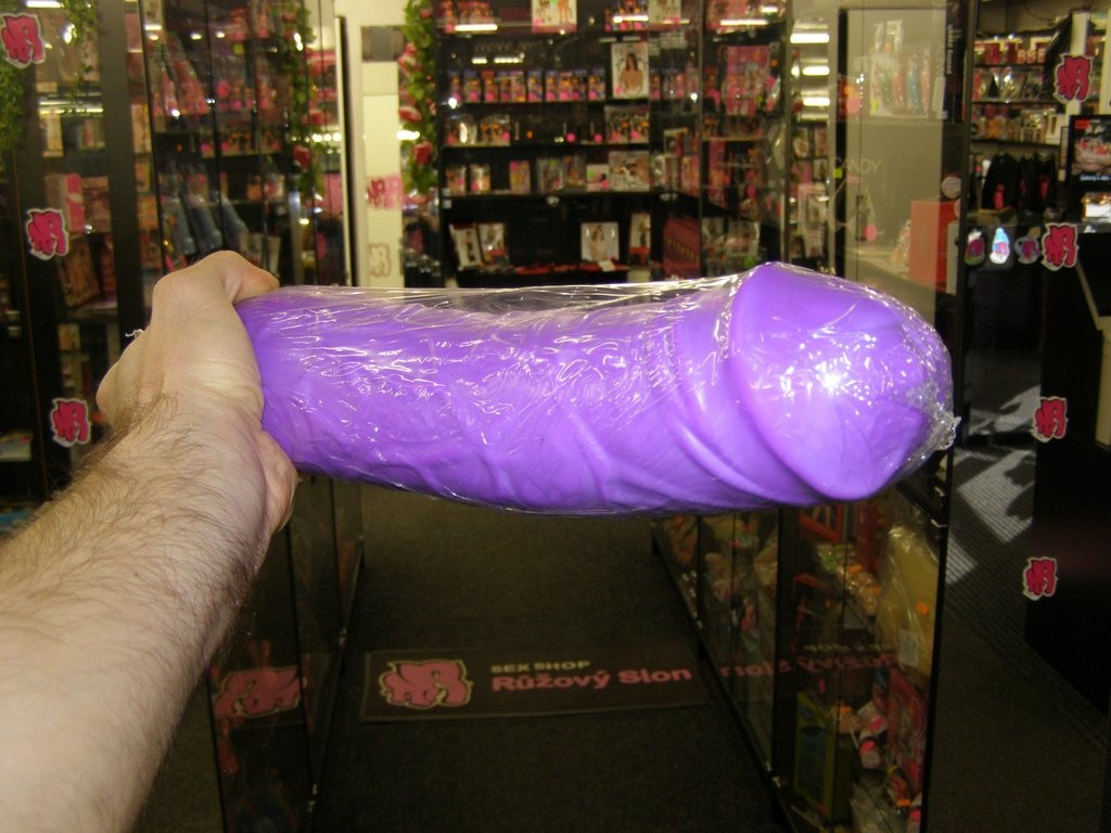 Vibrátor XXL gelový 35cm