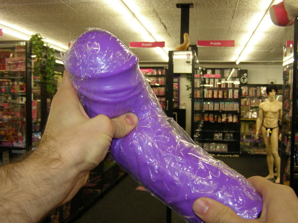 Vibrátor XXL gelový 35cm