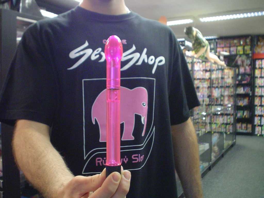 Vibrátor plast  Tulipán 19*1.5 cm