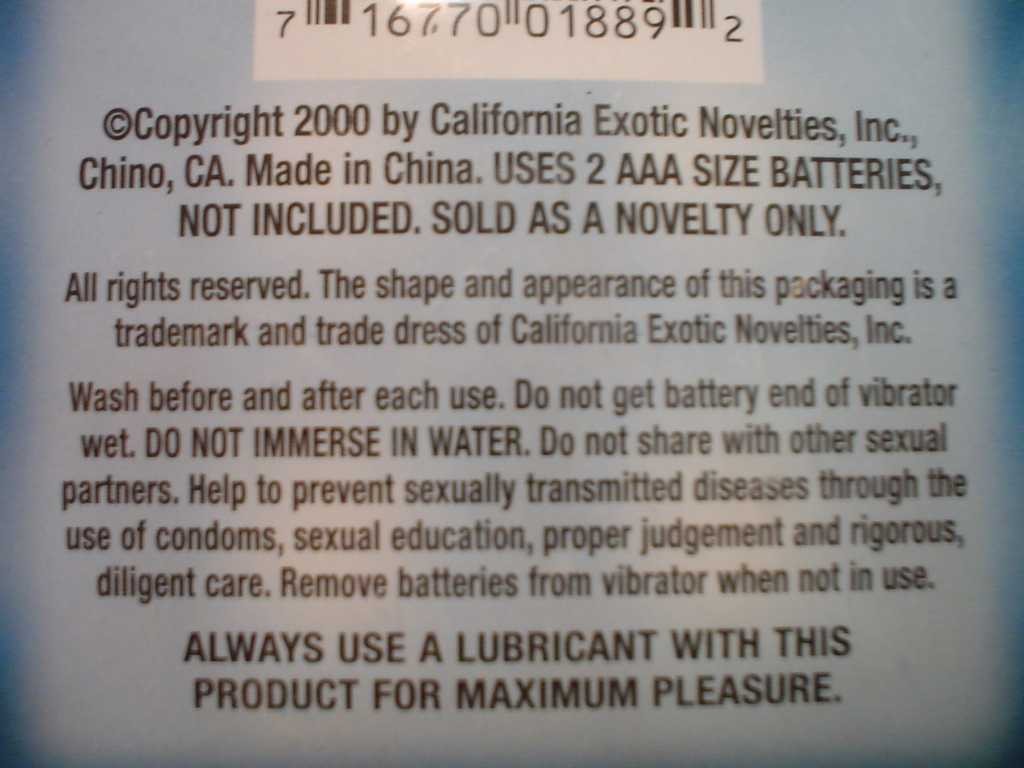 Vibrátor plast  Tulipán 19*1.5 cm