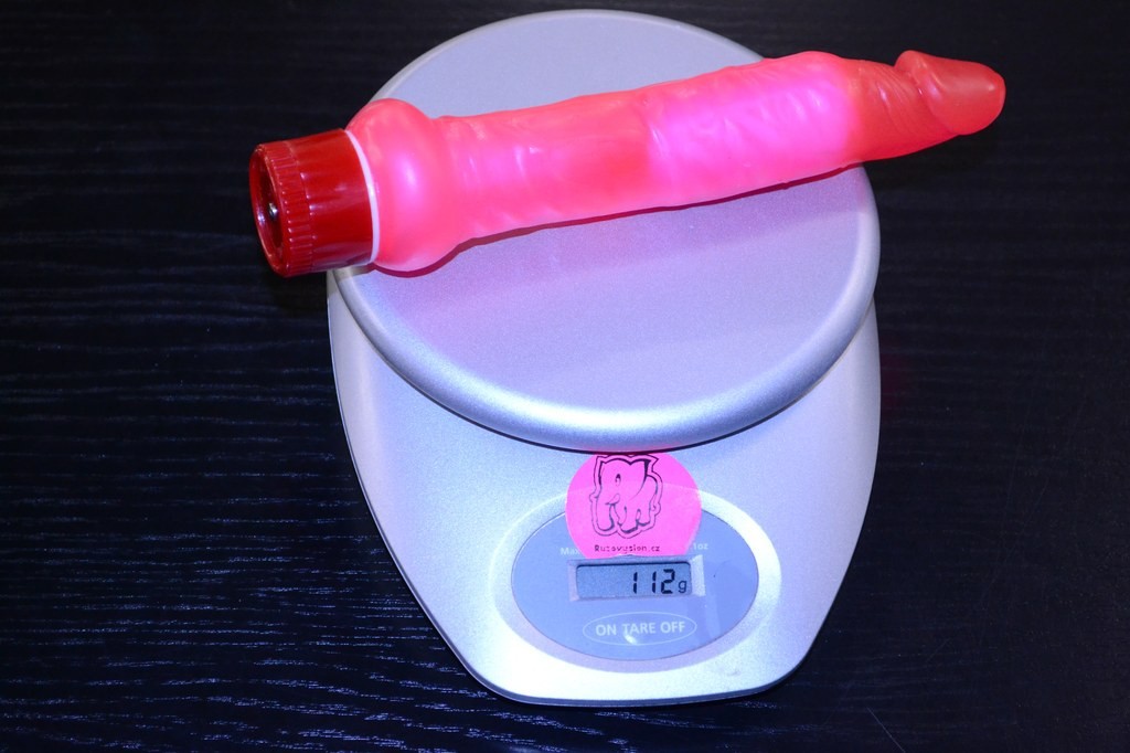 Vibrátor gelový anální 17 * 2.5 cm