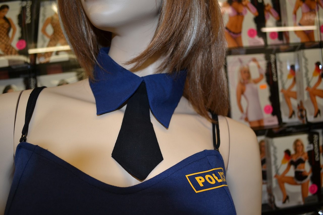 Sexy kostým Modrá policistka
