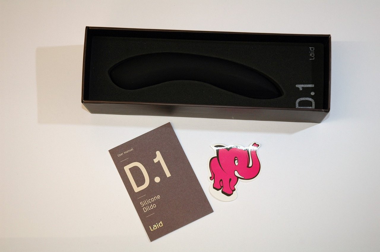 Silikonové dildo Laid D.1 - obal