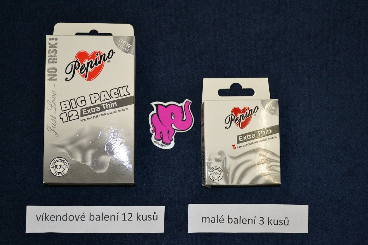 Pepino Extra Thin Big Pack – kondomy 12 ks