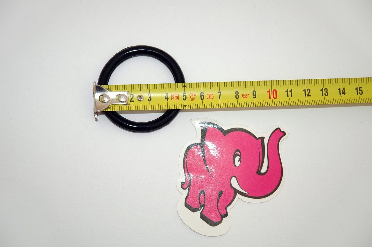 King Cock upínací kroužky, měření