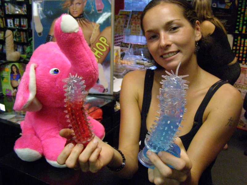 Návlek na penis s výstupky