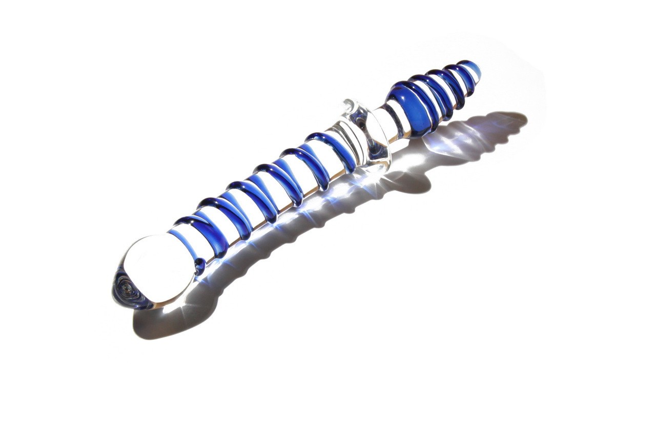 Skleněné dildo Twister love