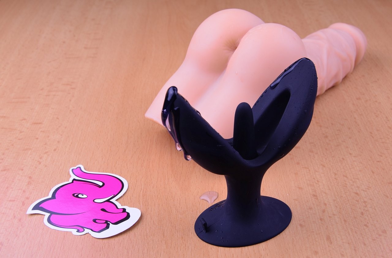 Anální kolík Gaper – s Análním gelem a se zadečkem