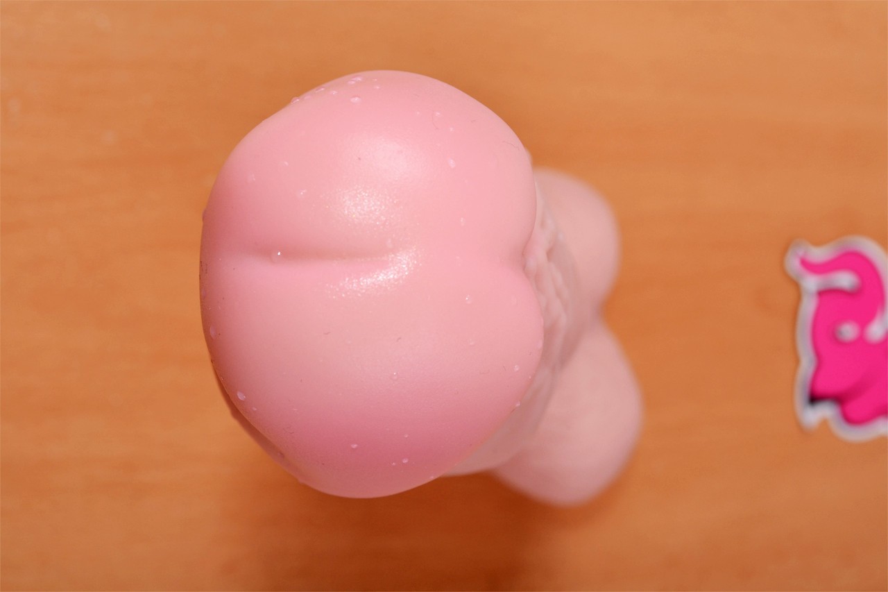 Dildo s přísavkou a varlaty Maxim (24 cm) – žalud