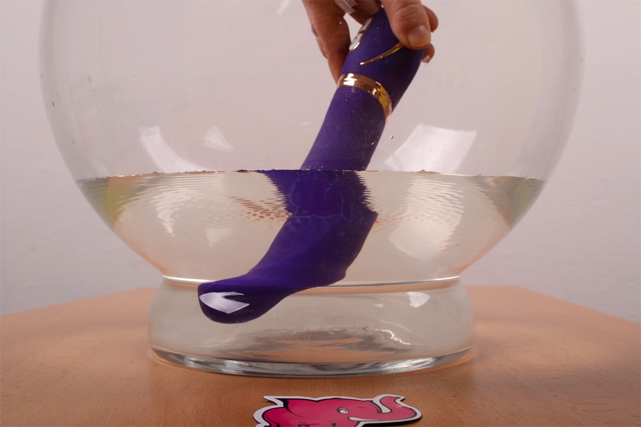 Vibrátor Front Row Purple – vibrace ve vodě