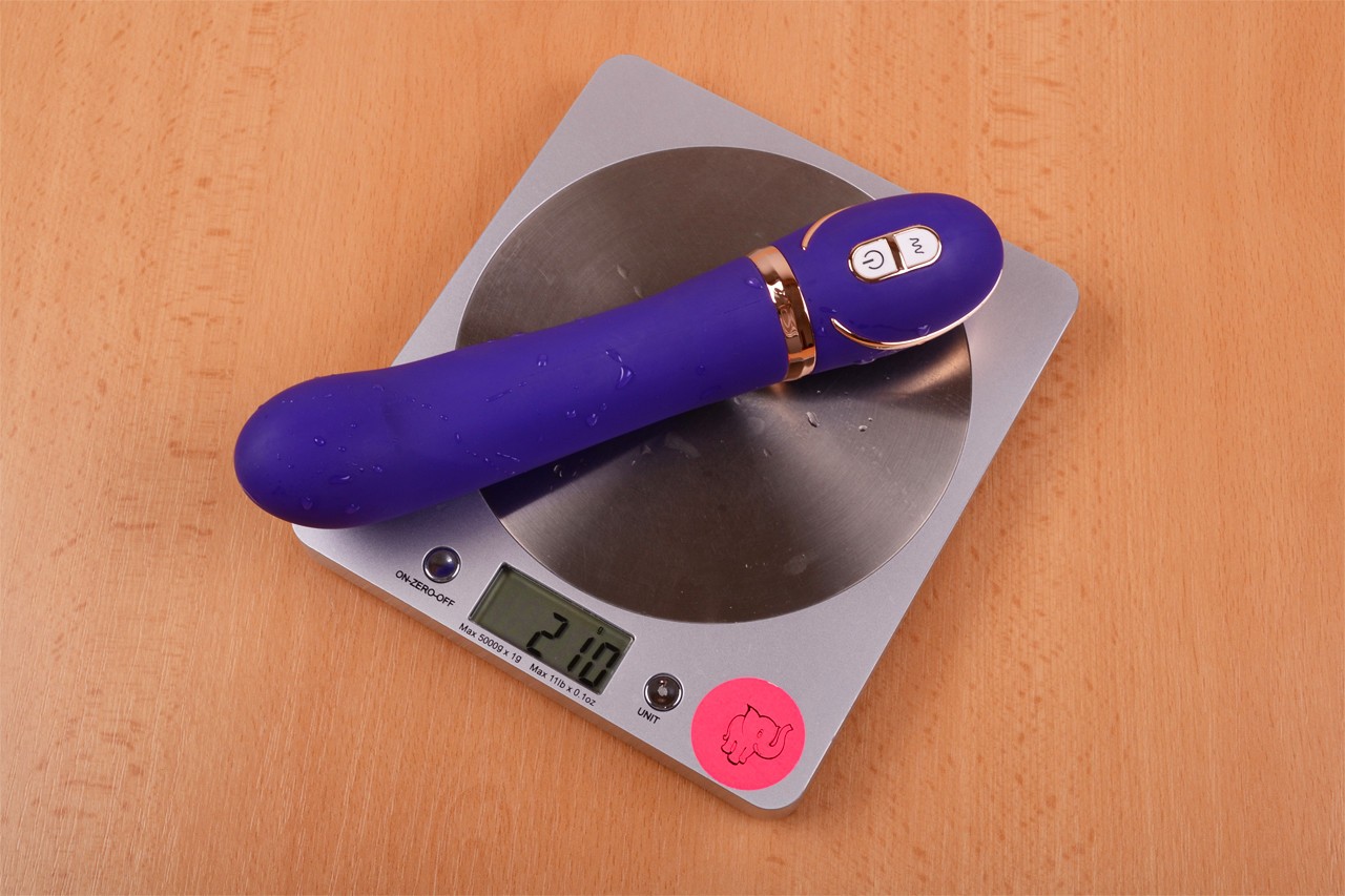 Vibrátor Front Row Purple – váha 210 g