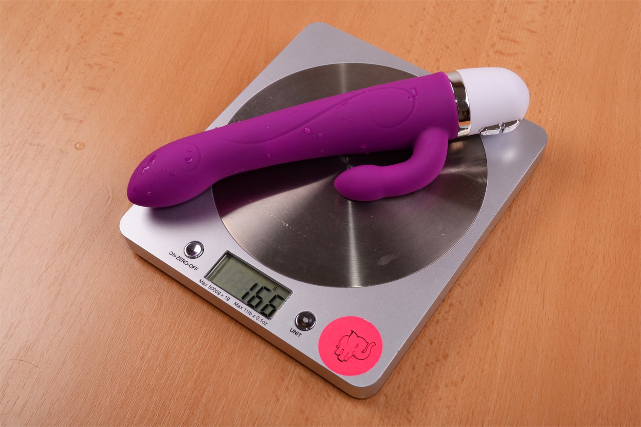 BOOM Delight vibrátor – váha s baterií 166 g