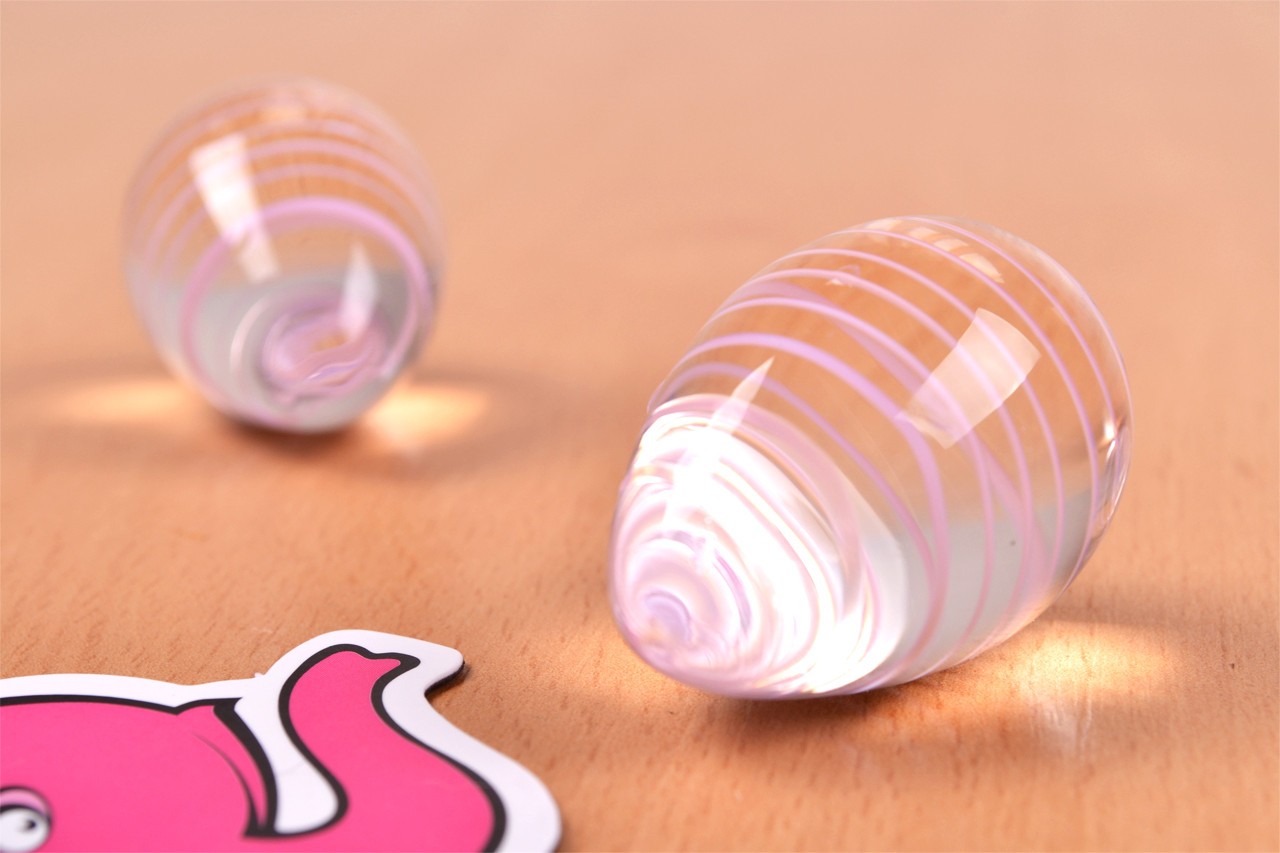Vajíčka Pure Glass –  záběr na vajíčka