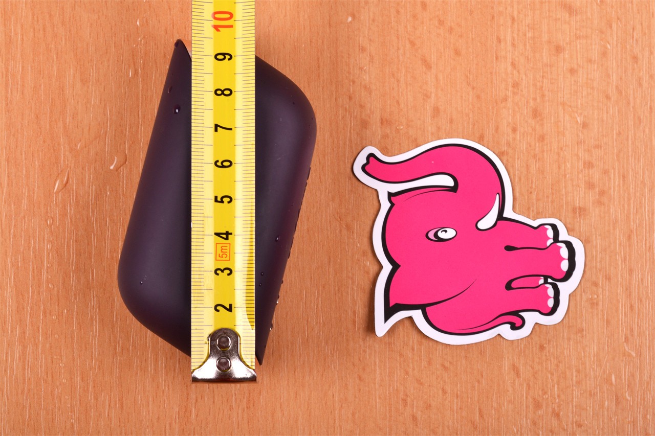 Satisfyer Pro Traveler, celková délka