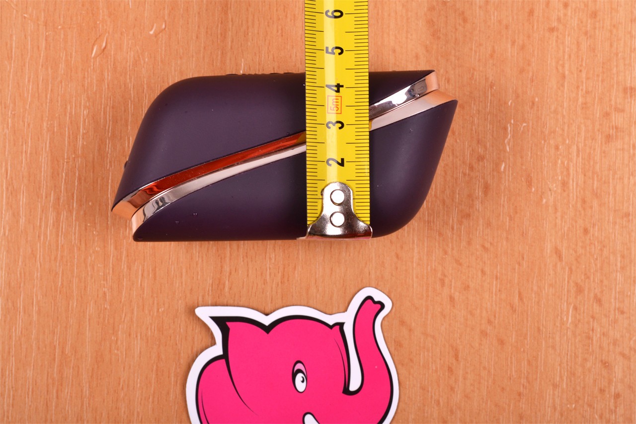 Satisfyer Pro Traveler, průměr zavřené hračky