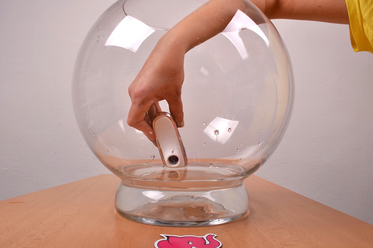 Satisfyer Pro Traveler,ve vodě