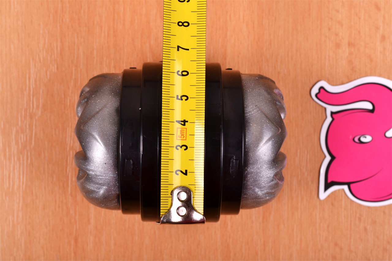 Fleshlight Quickshot Boost, průměr střední části