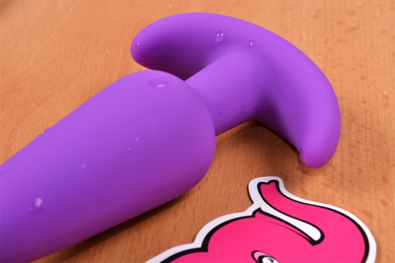 Vibrační anální kolík Orchid Zen s ovladačem, starší verze