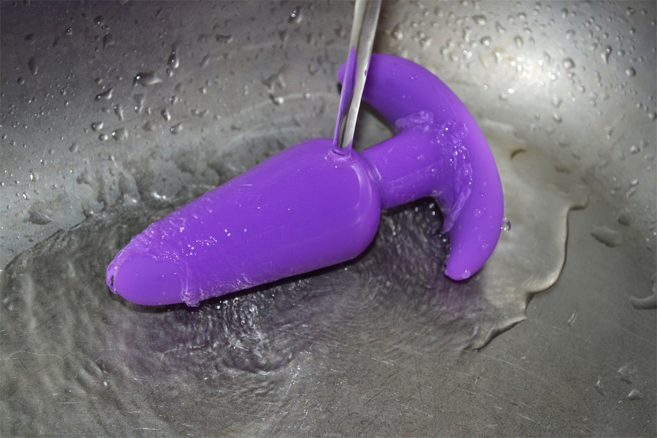 Vibrační anální kolík Orchid Zen s ovladačem, starší verze, voděodolnost