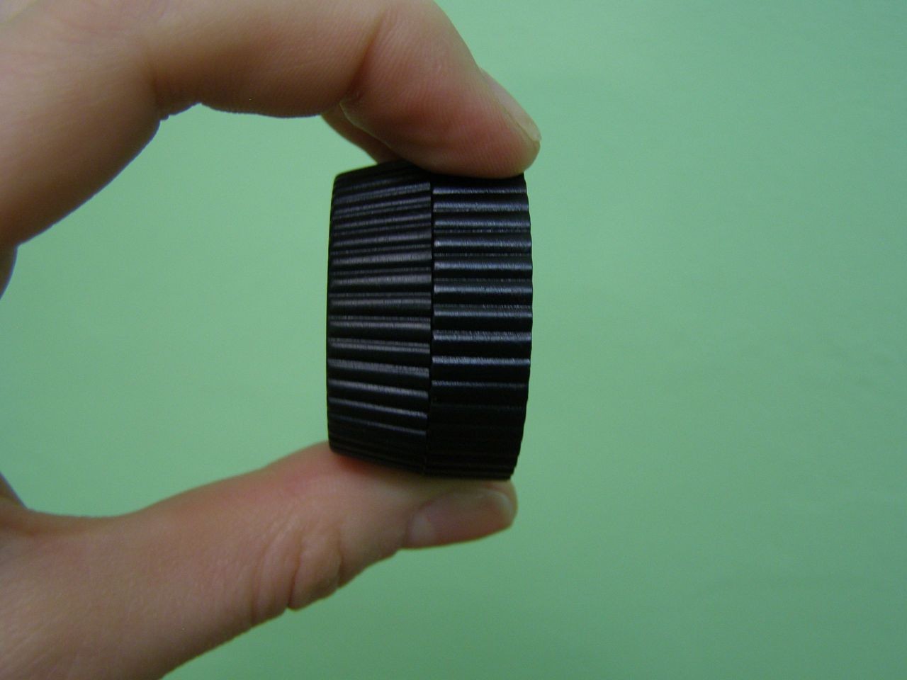 Vibrátor gelový černý,  velikost 20 cm