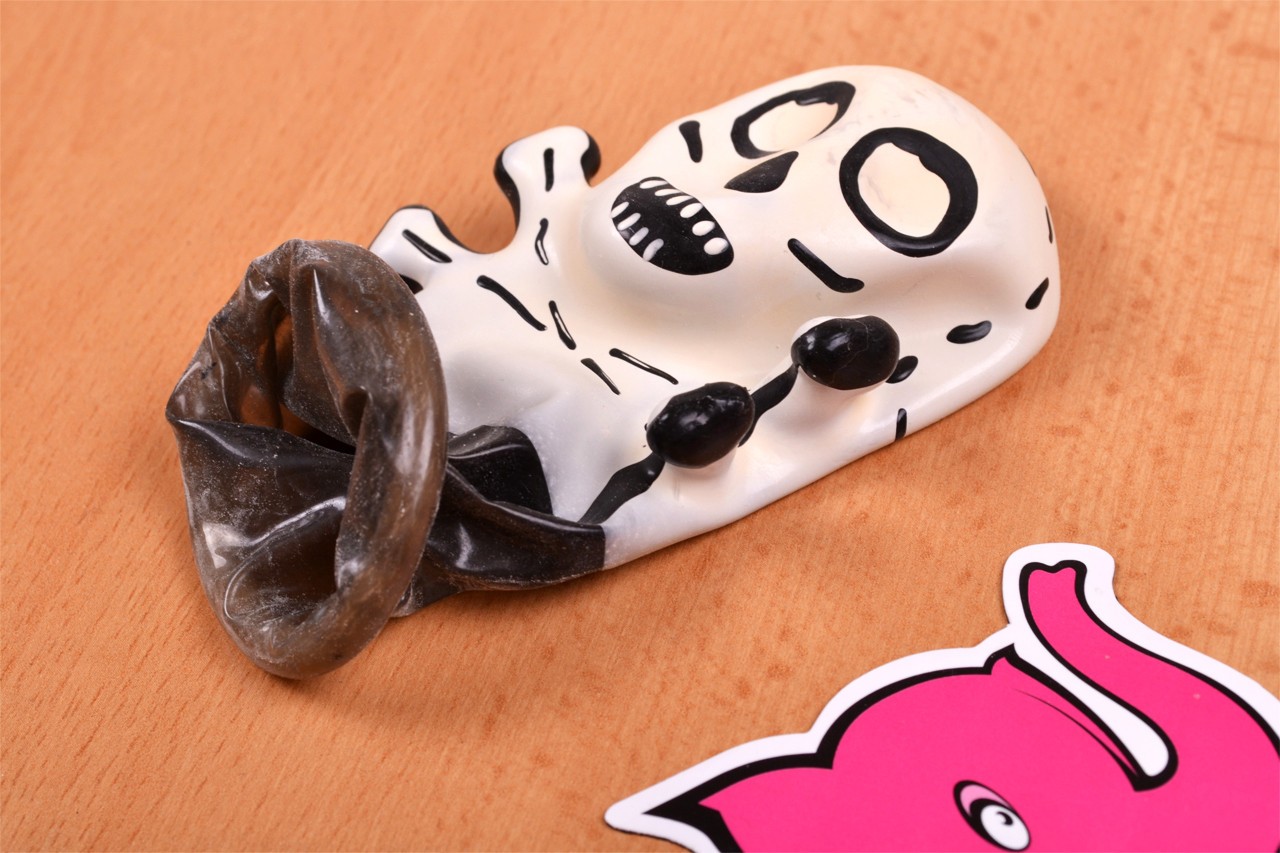 ERCO žertovný kondom – focení v prodejně Růžový Slon Havířov