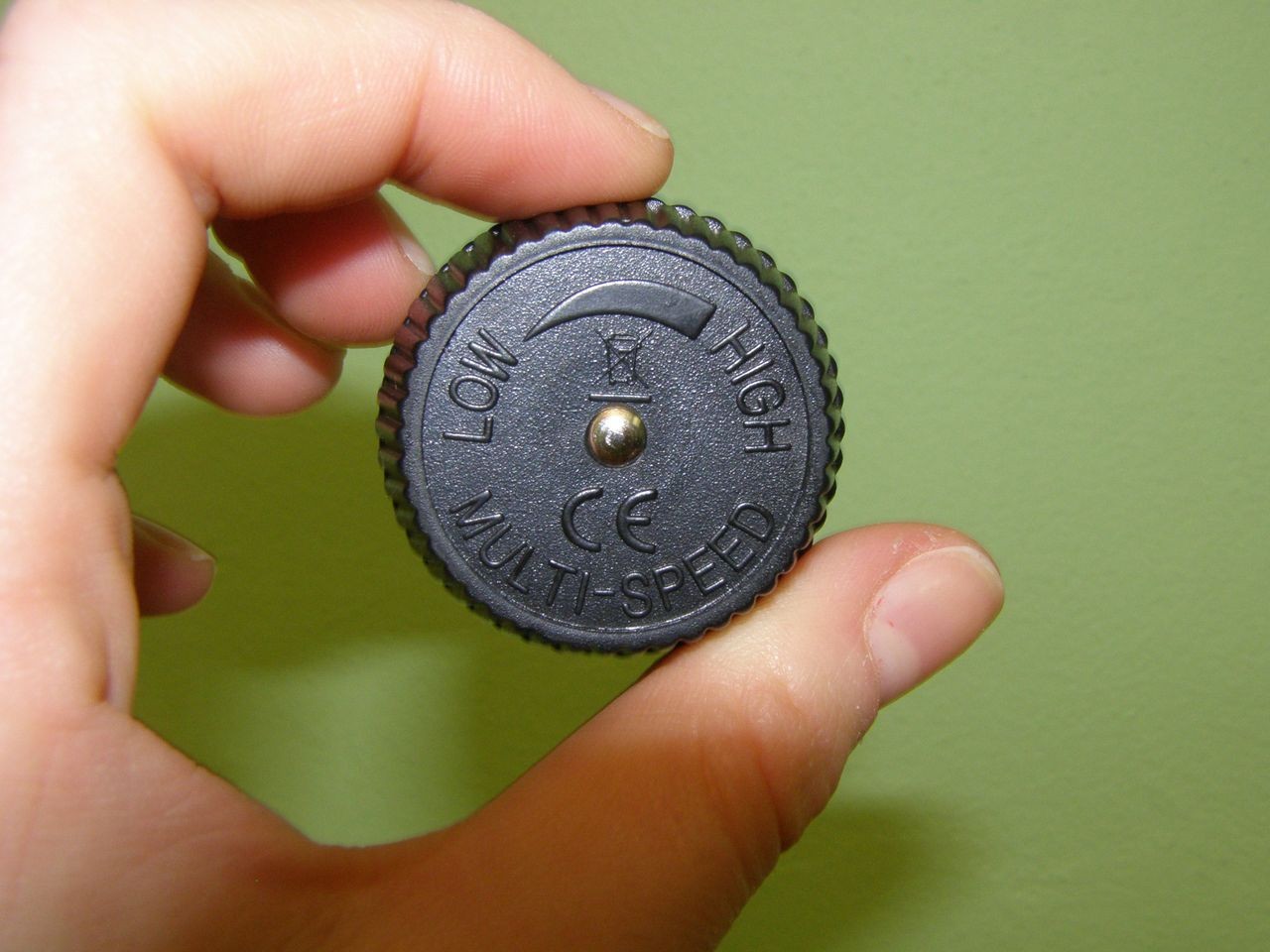 Vibrátor gelový černý,  velikost 20 cm