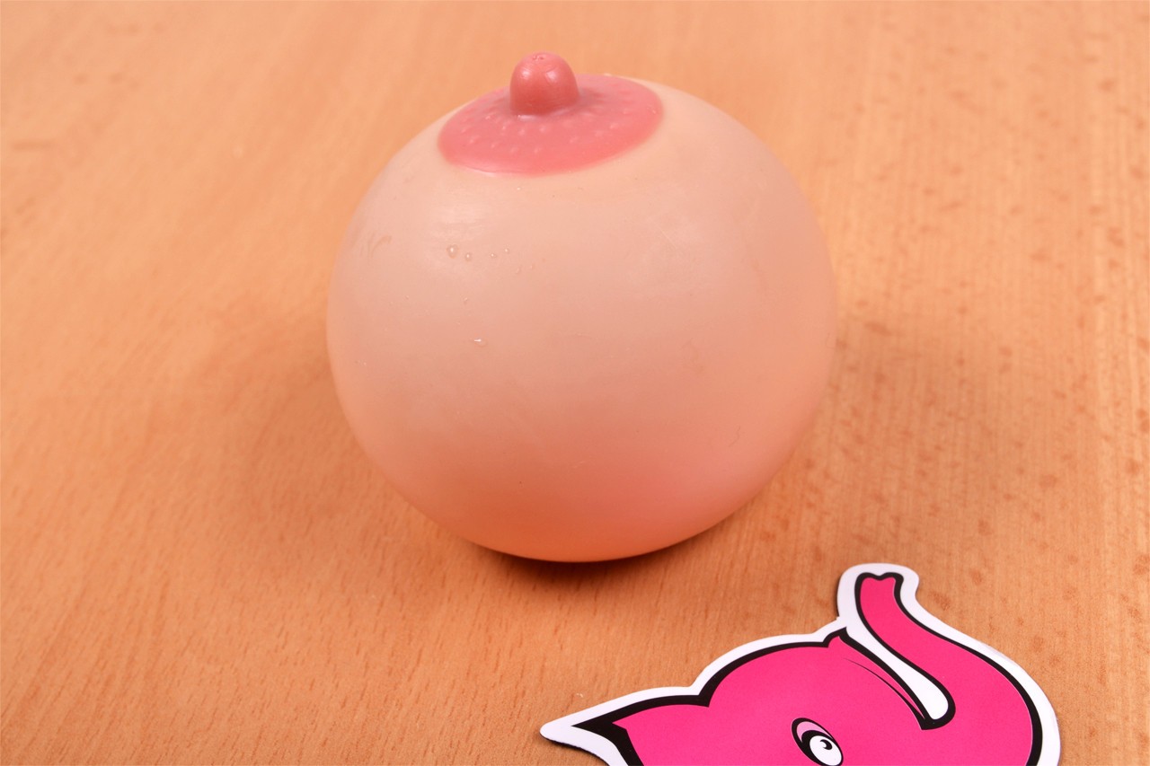 Antistresové prso Jenny – focení v prodejně Růžový Slon Havířov