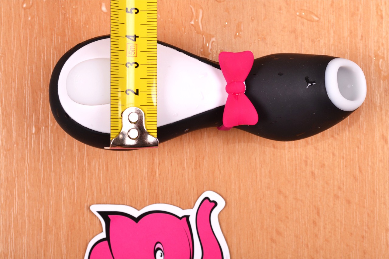 Satisfyer Pro Penguin – měříme šířku pomůcky