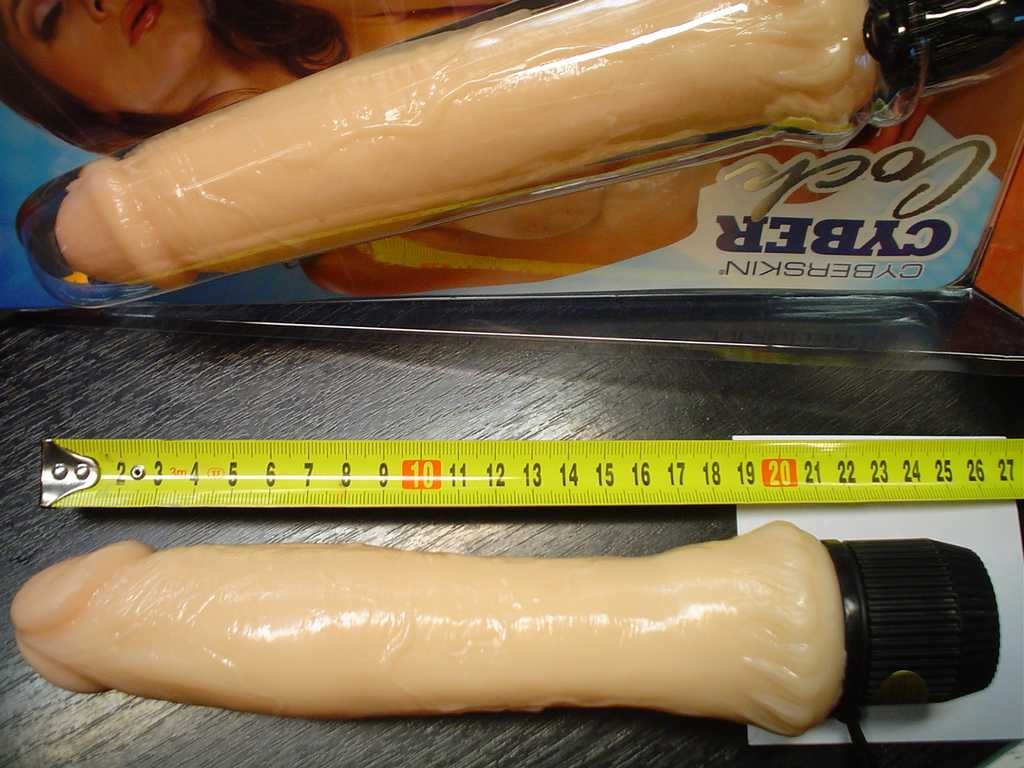 Vibrátor gelový Toy4Fun 24*3.5 cm