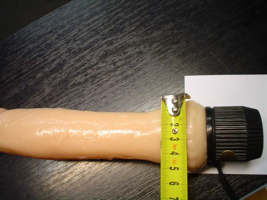 Vibrátor gelový Toy4Fun 24*3.5 cm