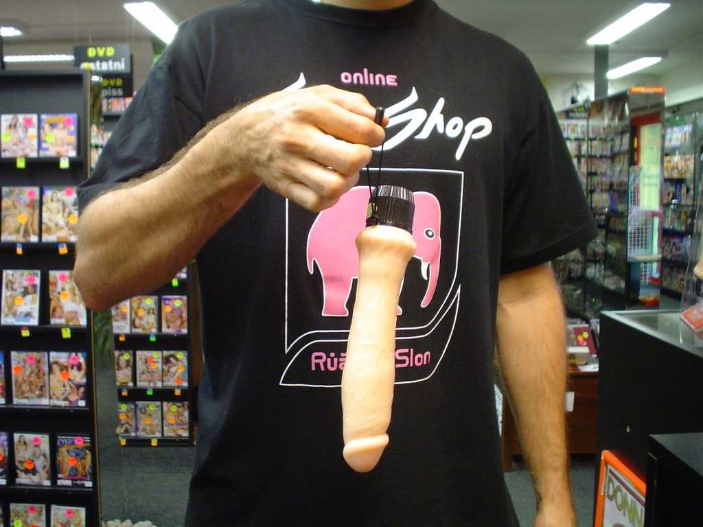 Vibrátor gelový Toy4Fun 24*3.5 cm