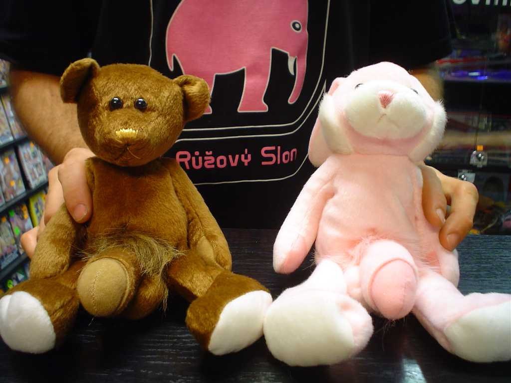 Žert. plyšový medvěd s penisem