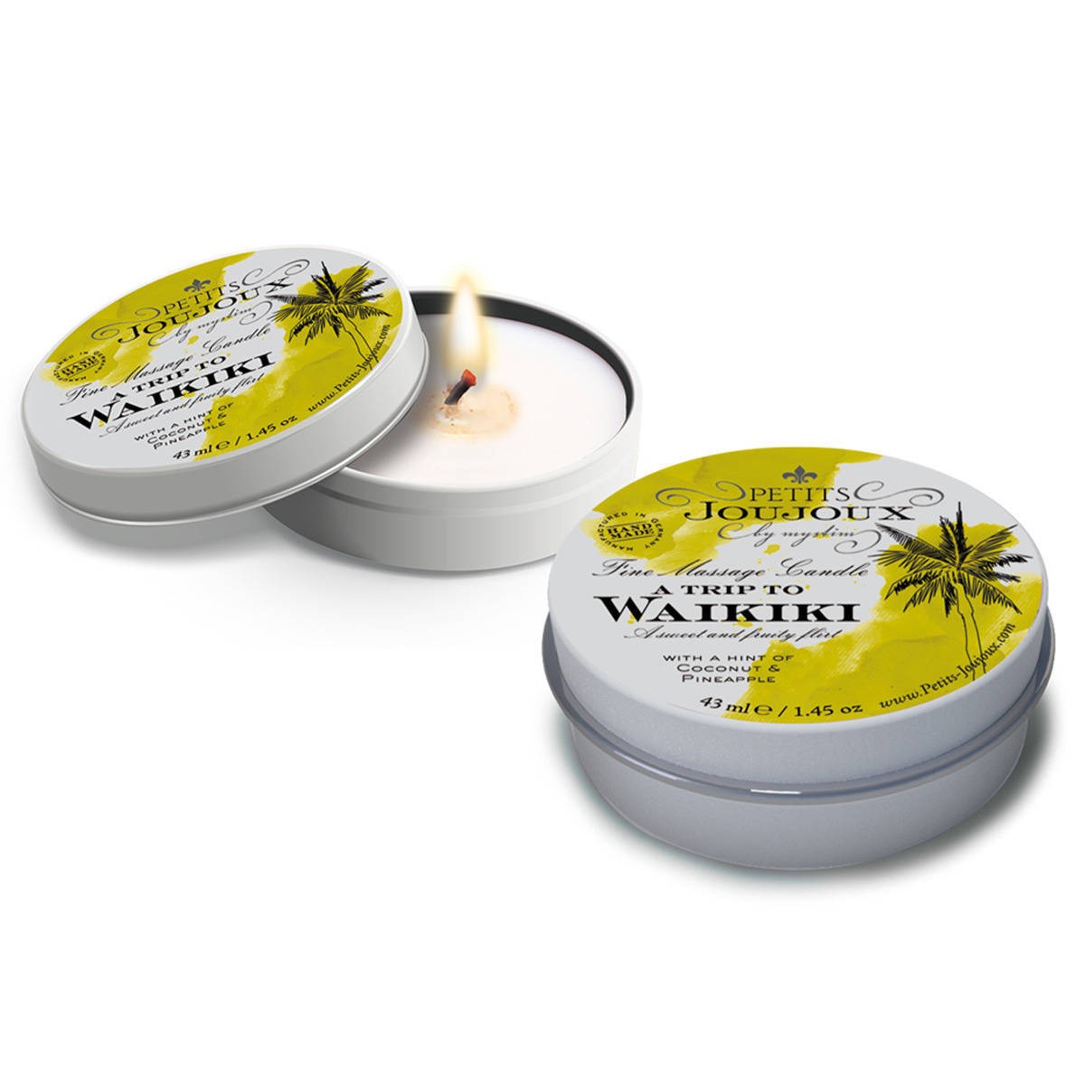 Masážní svíčka Hawaii Passion