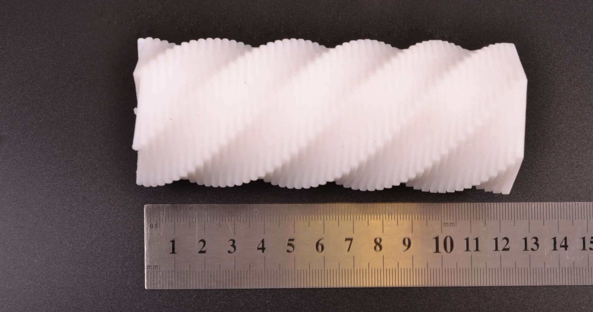 Tenga 3D Spiral masturbátor, rozměry