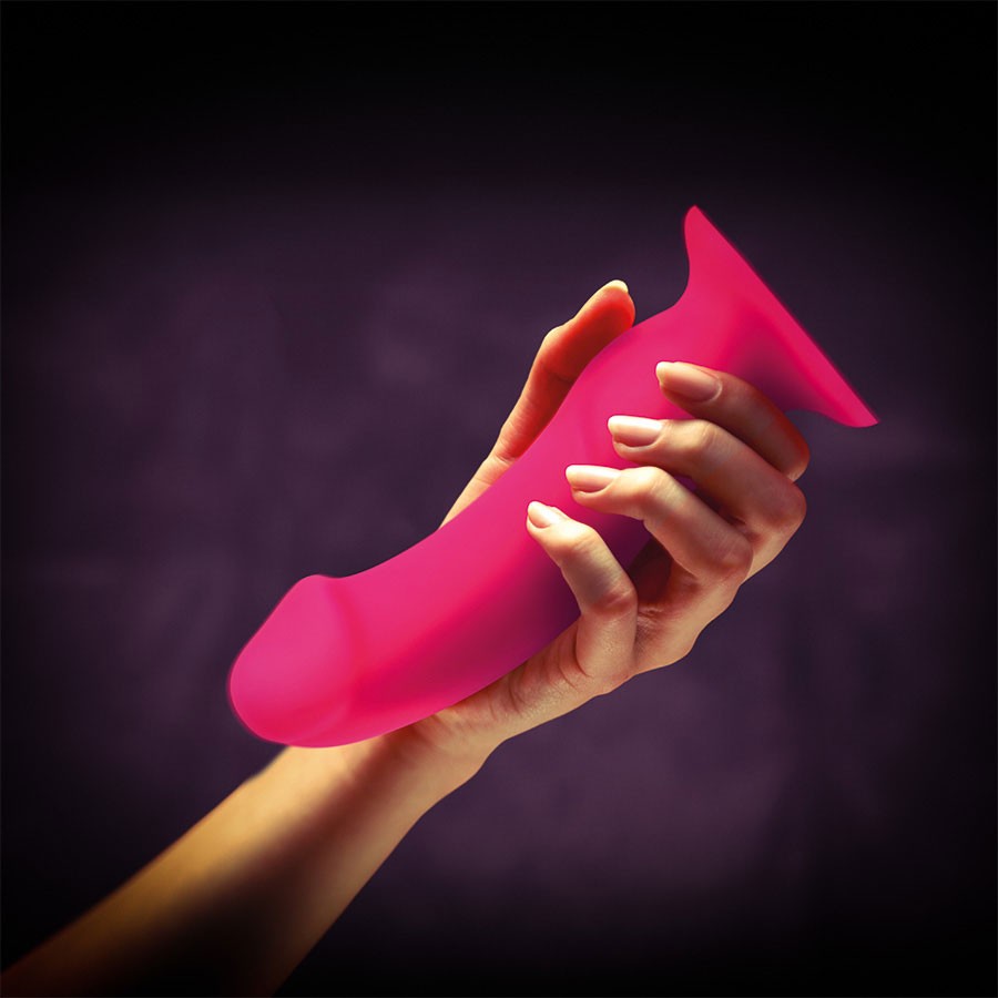 Fun Factory The Boss dildo s přísavkou (18 cm), růžové
