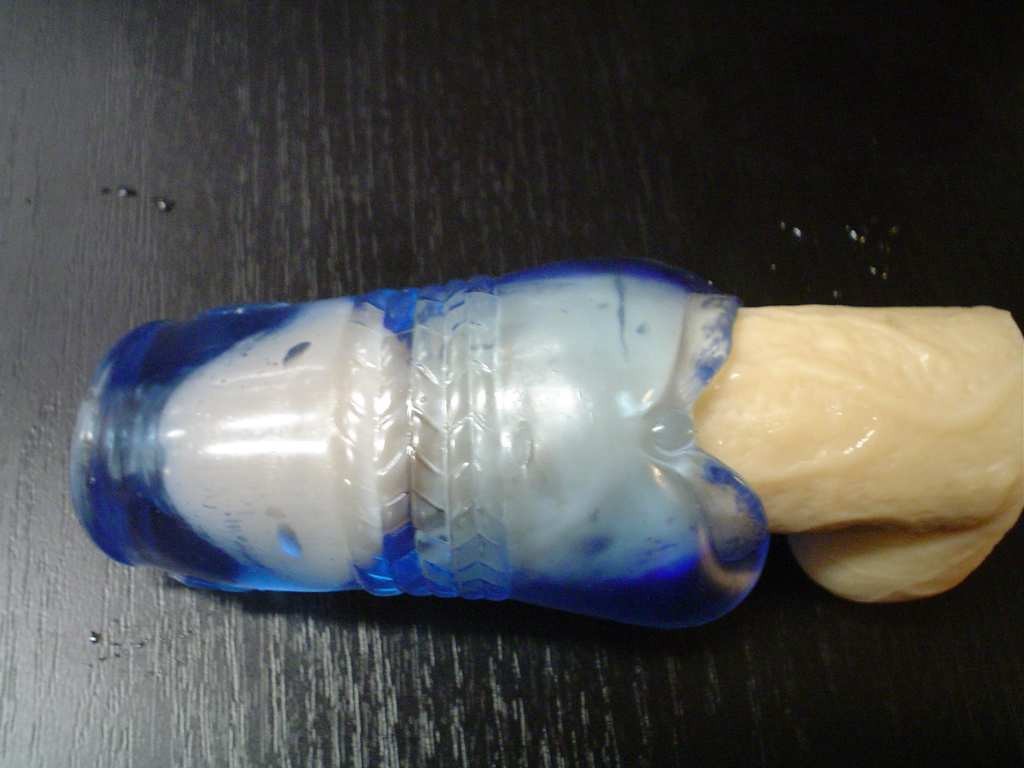 Vagína gelová modrá 13*6 cm