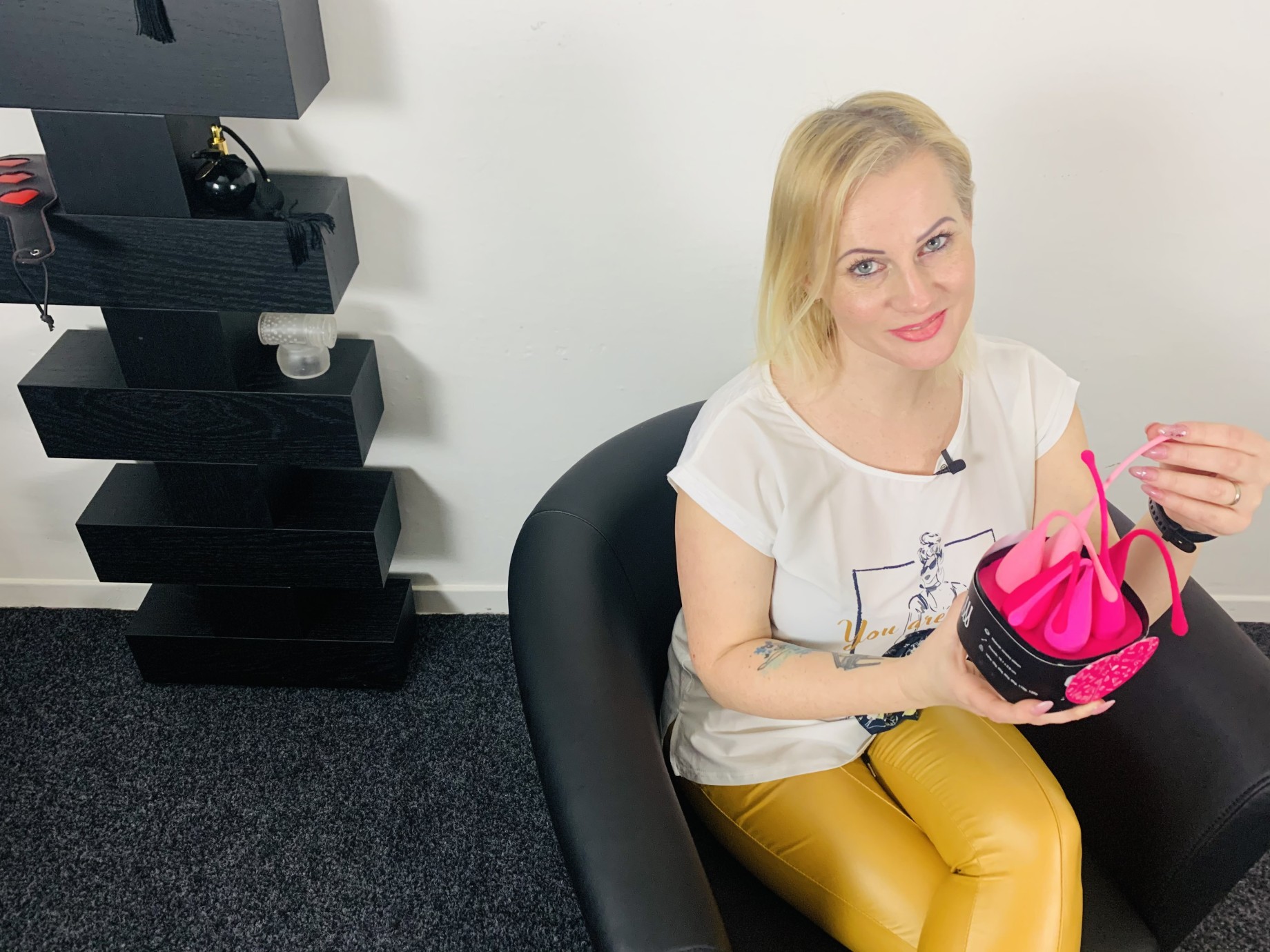 Sada vaginálních činek Deluxe Petite Kegel Balls, Verča