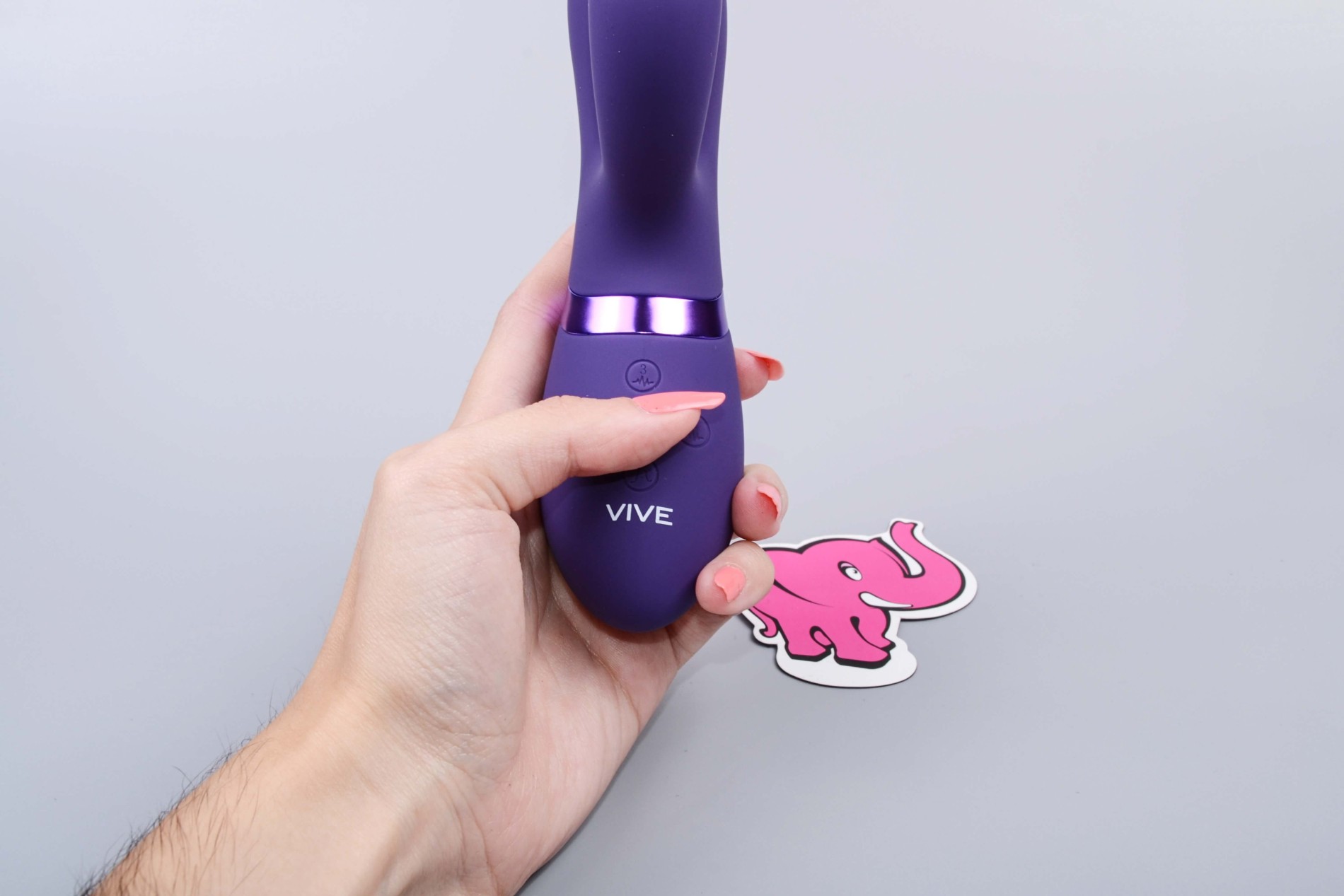 Rotační vibrátor Viver Bunny, ovládání